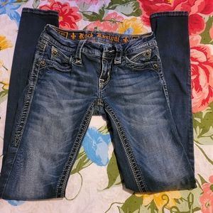 Womens Rock Revival Skinny Jeans size 24